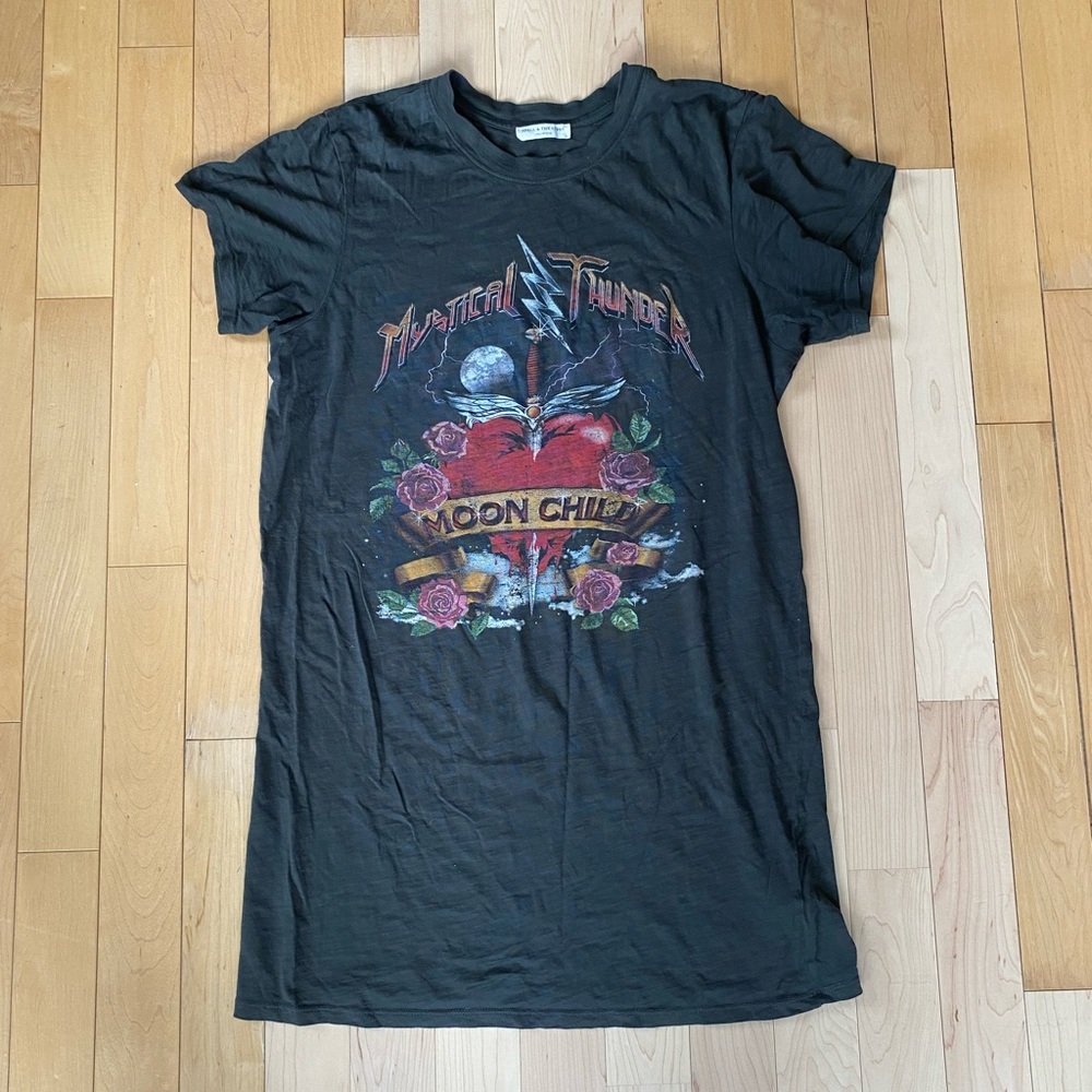 Spell Mystical Thunder Organic Boyfriend Tee Dress
